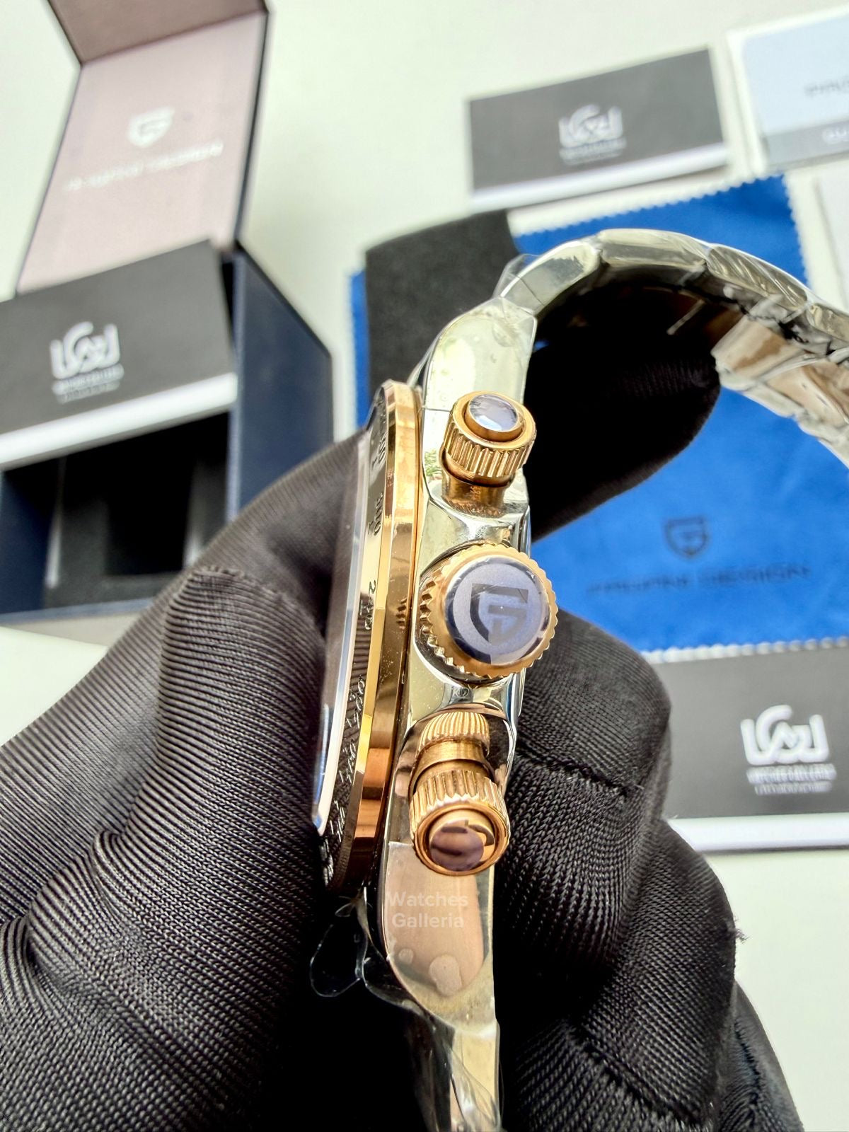 Pagani Design Daytona Quartz (Rose Gold Two Tone) PD1644