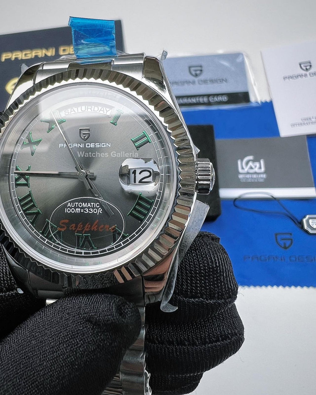 Pagani Design Date Day 40mm Automatic Wimbeldon PD1783