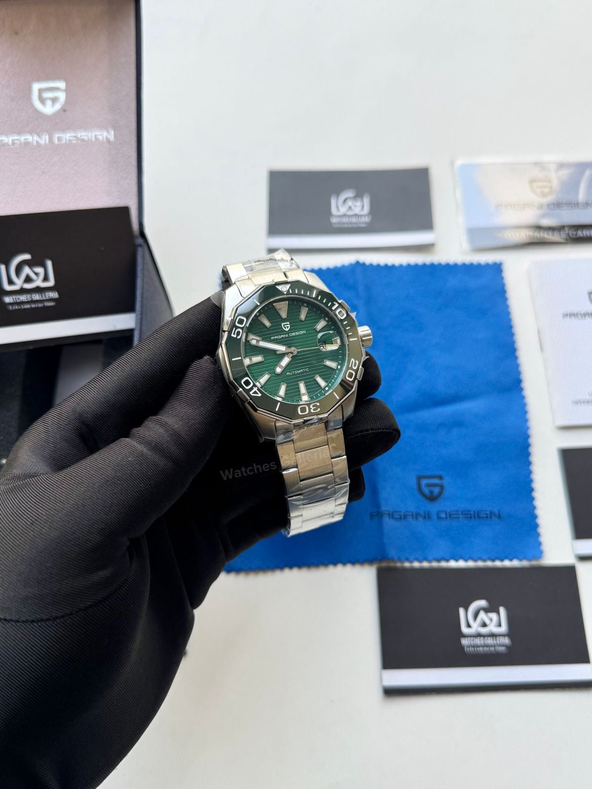 Pagani Design PD1617 Aquaracer Automatic (Green) Pagani Design in Pakistan