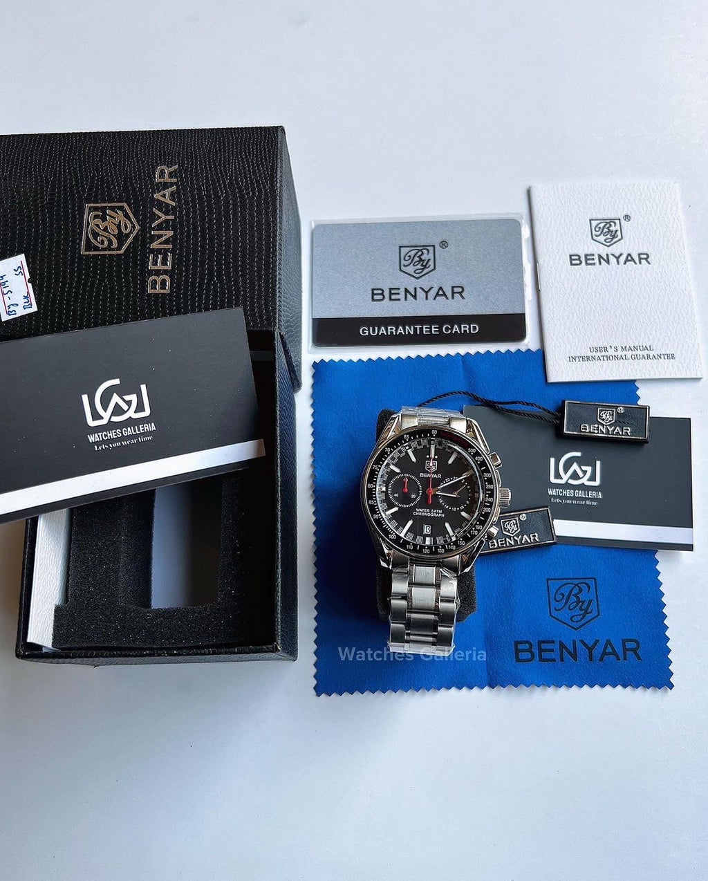 Benyar Black Bay Chronograph Quartz (Black) BY5194