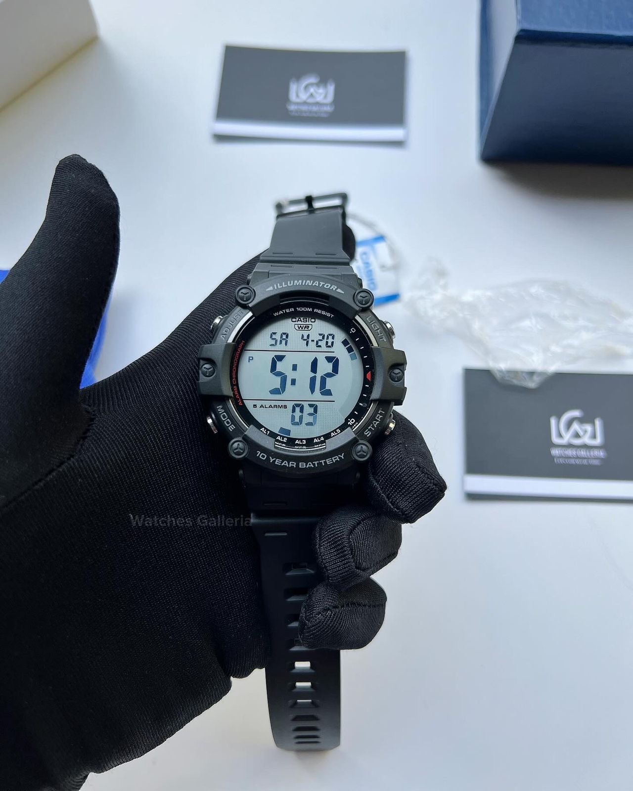 Casio Sports Digital Watch AE1500WH Watches Galleria