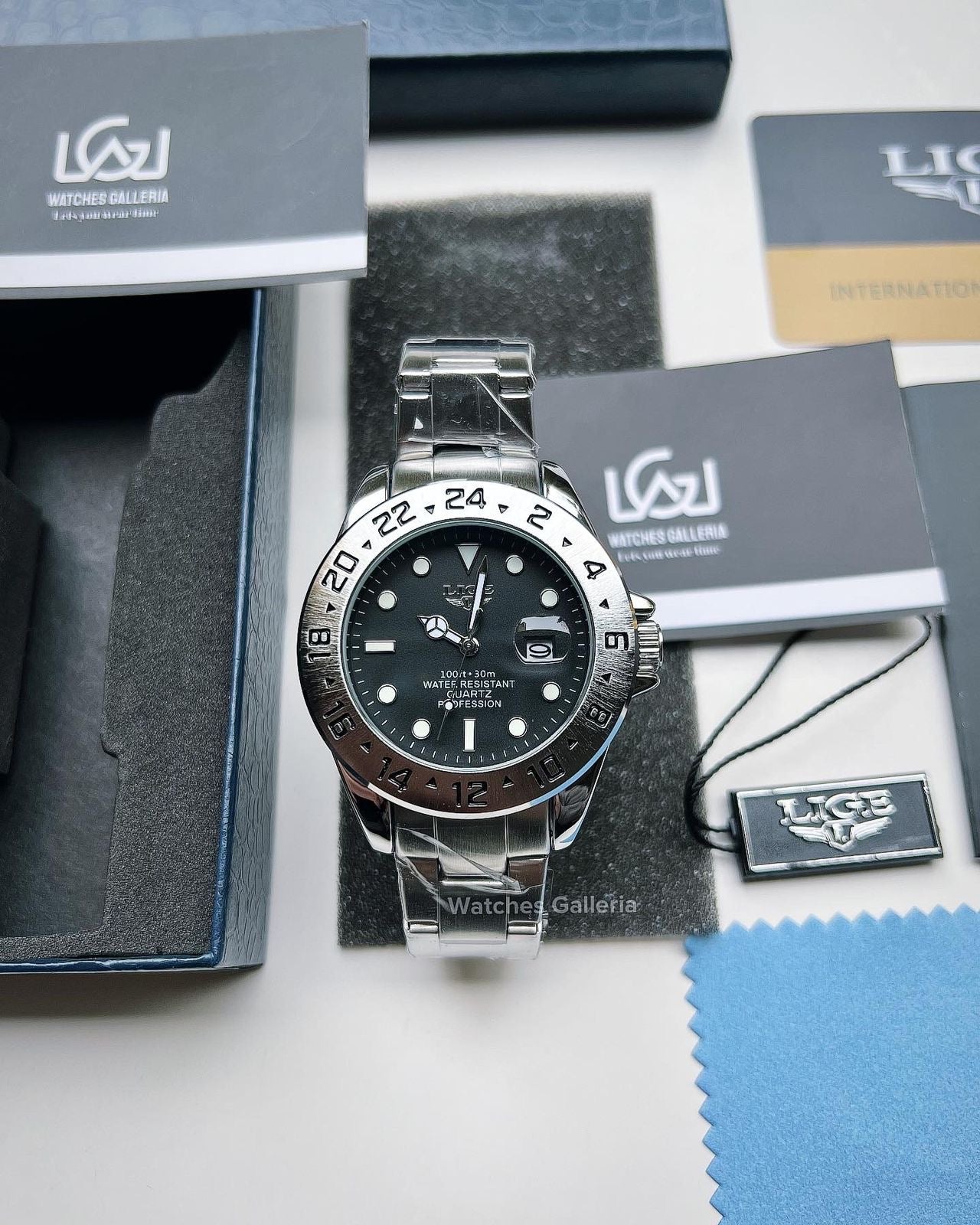 Lige Explorer II Quartz (Black) LG8946
