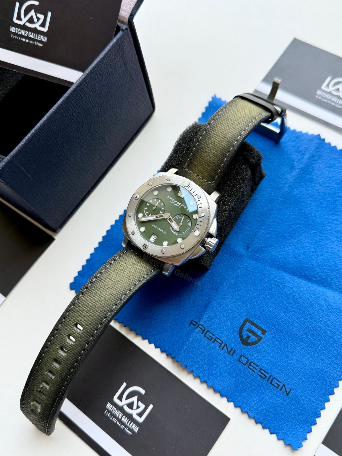 Pagani Design PD1767 Submersible Automatic (Green) Pagani Design Watch in Pakistan