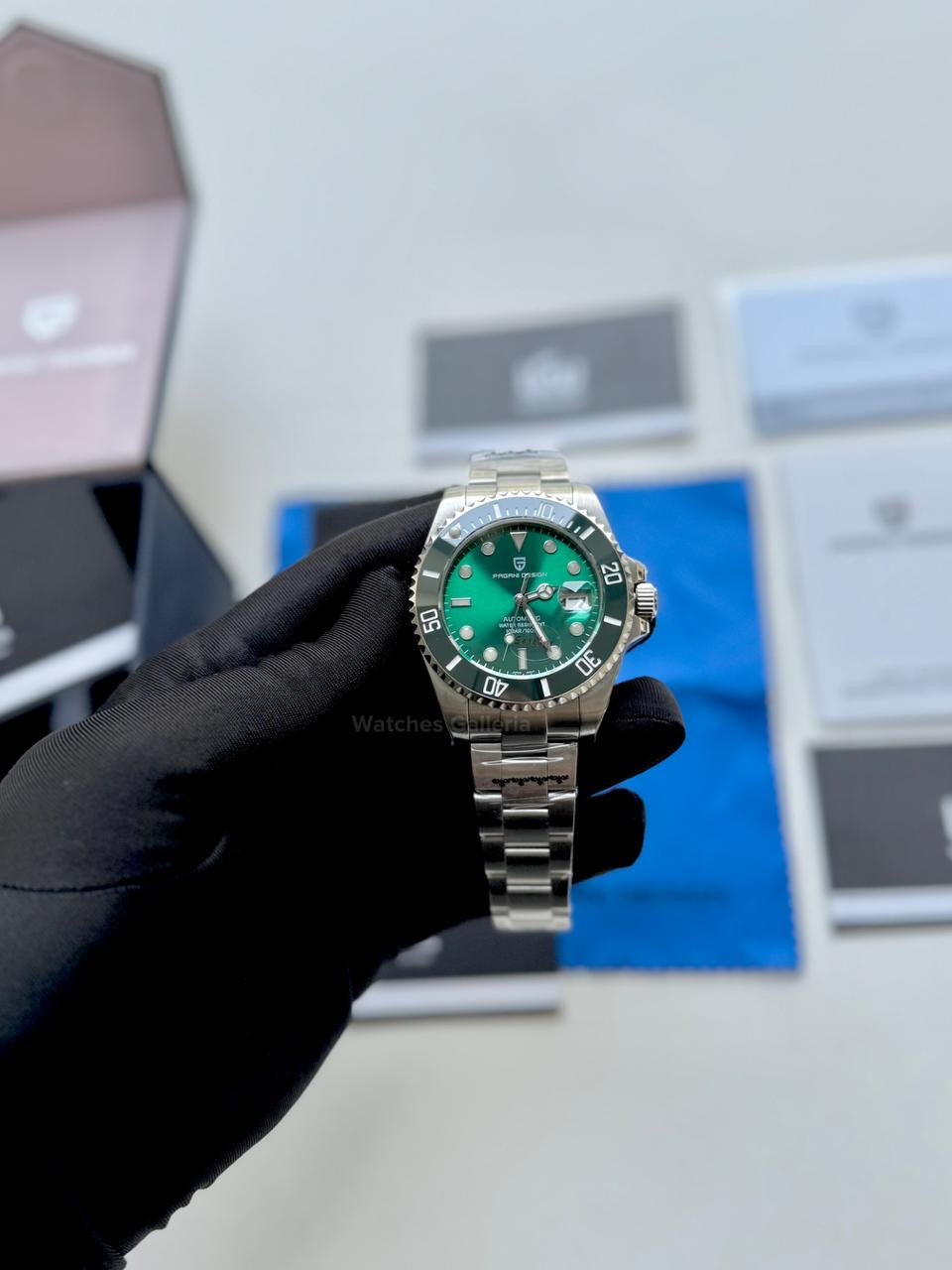 Pagani Design Watch PD1639 Submariner Automatic (Hulk) Pagani Design in Pakistan