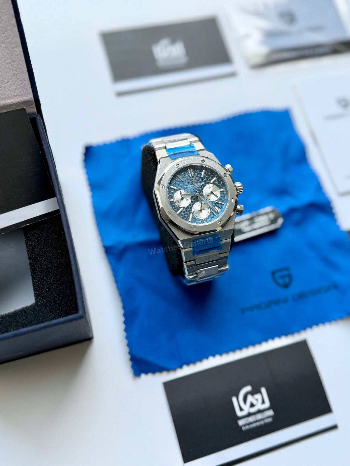 Pagani Design PD1707 Royal Oak Chronograph (Black Dial) Pagani Design Pakistan