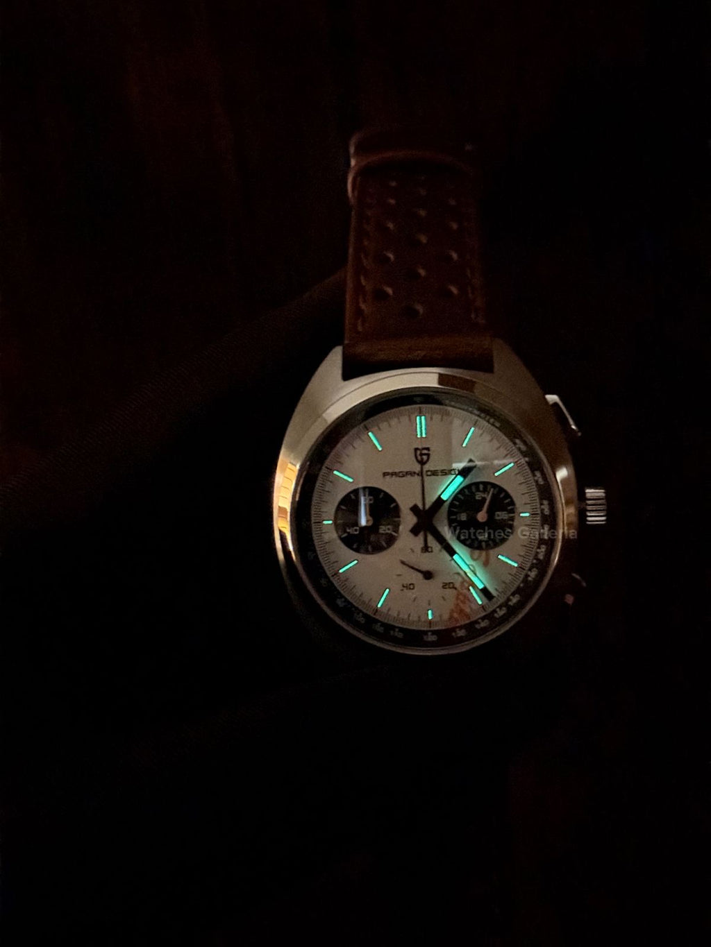 Pagani Design Vintage Chronograph Quartz PD1782 (White) Pagani Design in Pakistan