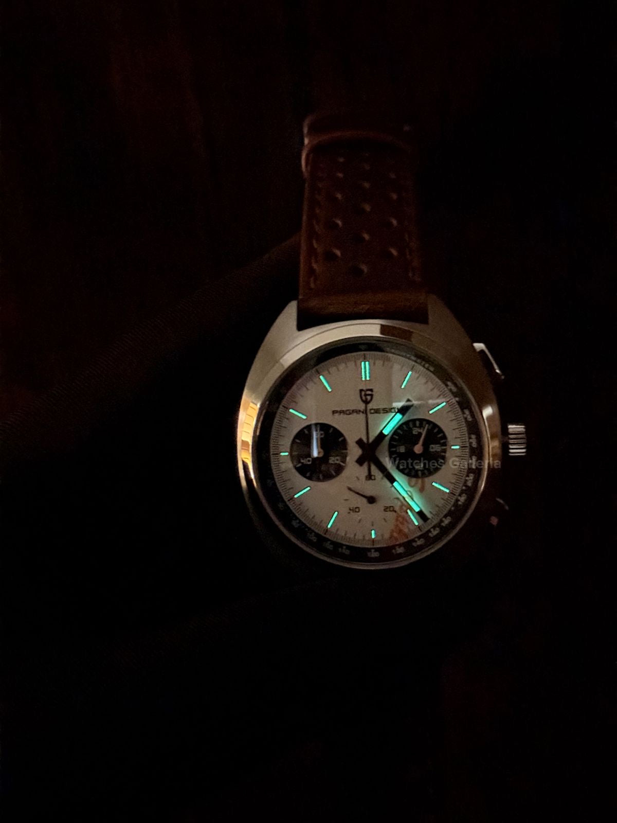 Pagani Design Vintage Chronograph Quartz PD1782 (White) Pagani Design in Pakistan