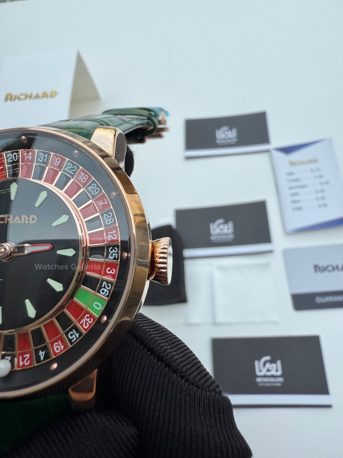 Richard Casino Automatic (Green) RH002 Watches Galleria