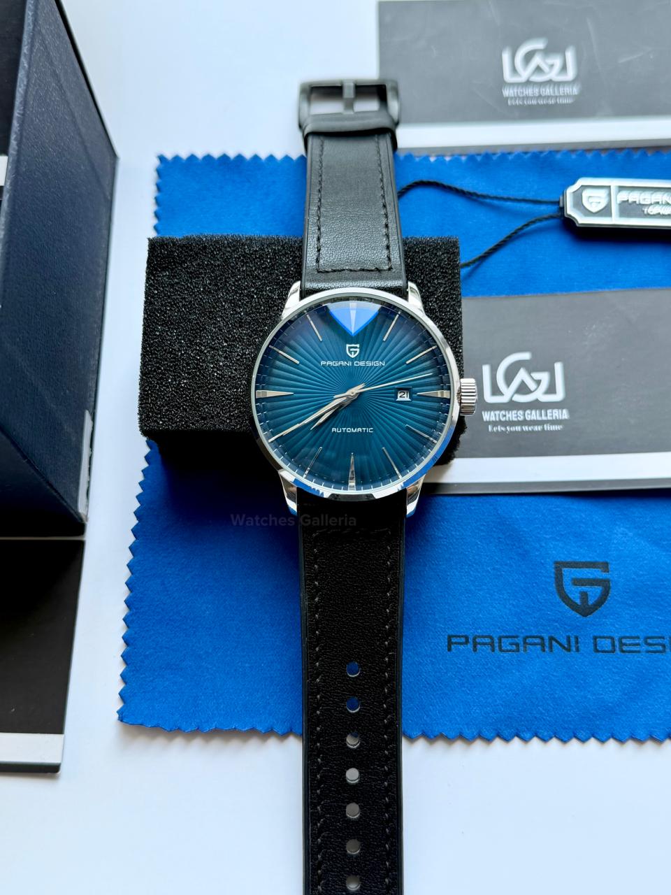 Pagani Design PD2770 Cocktail Automatic Watch Blue Black Dial – Luxury Men’s Mechanical Dress Watch in Pakistan | Watches Galleria