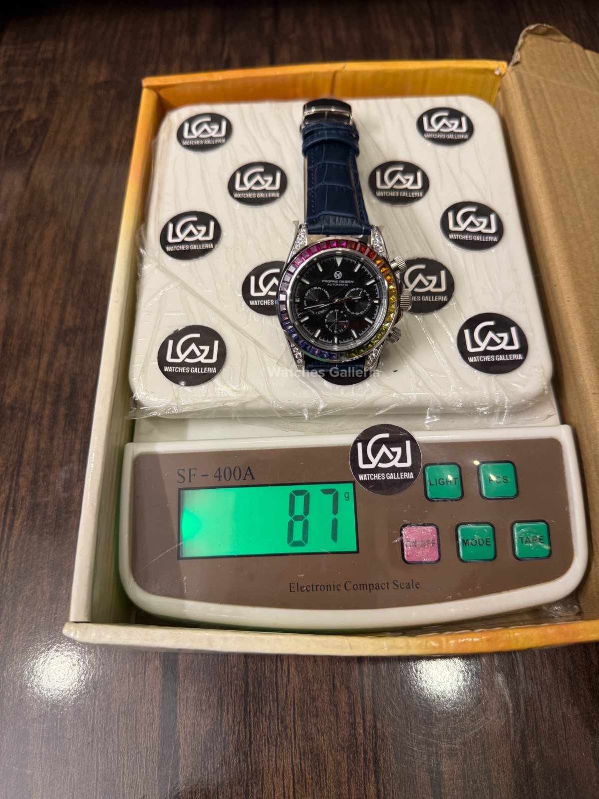 Pagani Design PG1666 Daytona Rainbow Limited Edition Black Automatic Chronograph Watch | 40mm Sapphire Crystal | HZ2196G Movement | 100M Water Resistant