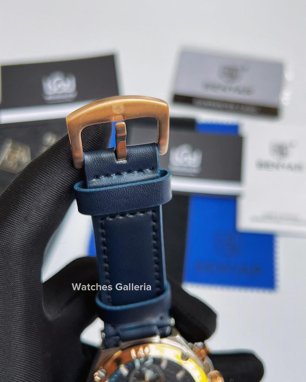 Benyar Chronograph Quartz (Blue Gold) BY5151