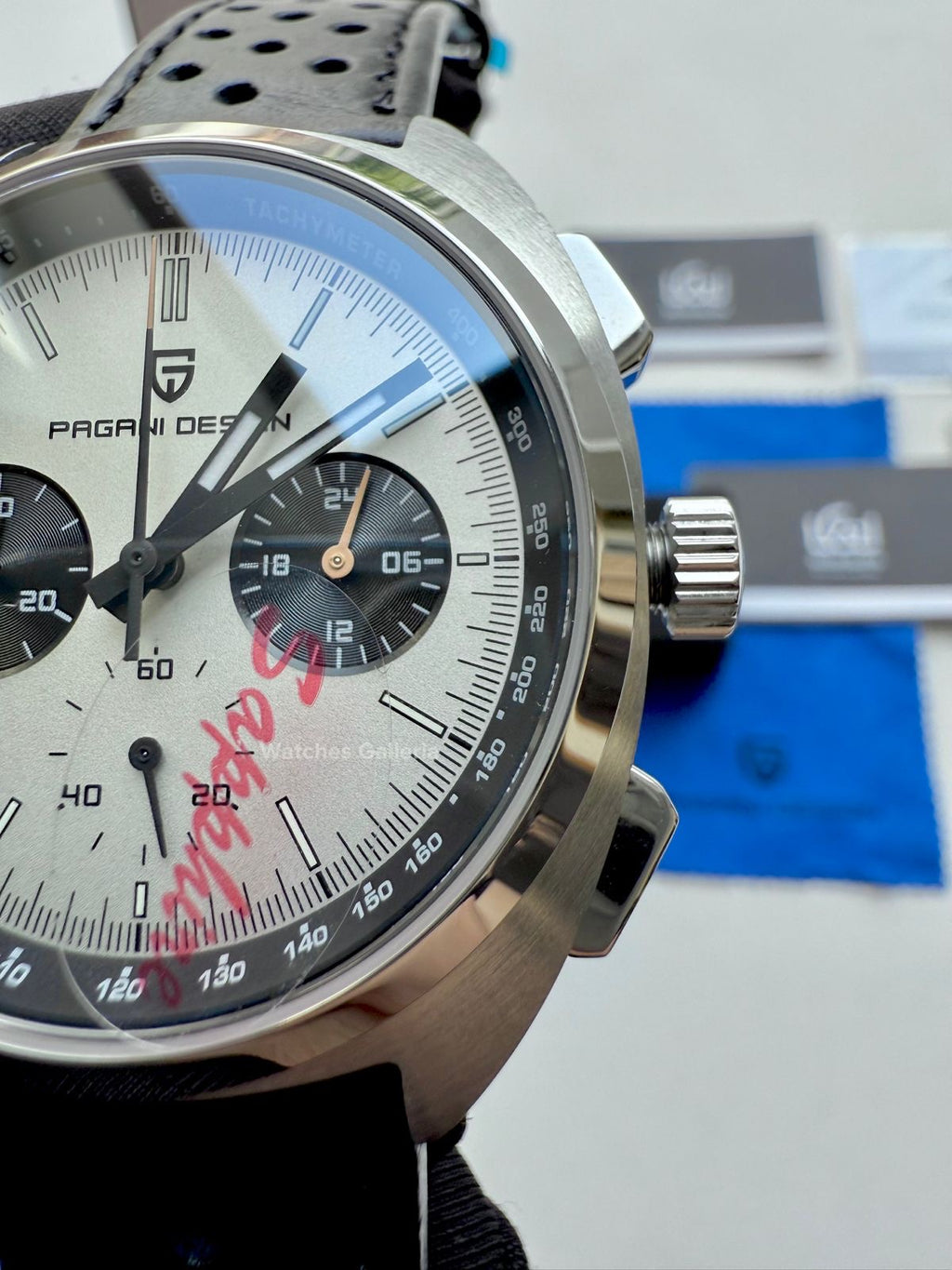 Pagani Design Vintage Chronograph Quartz PD1782 (White) Pagani Design in Pakistan