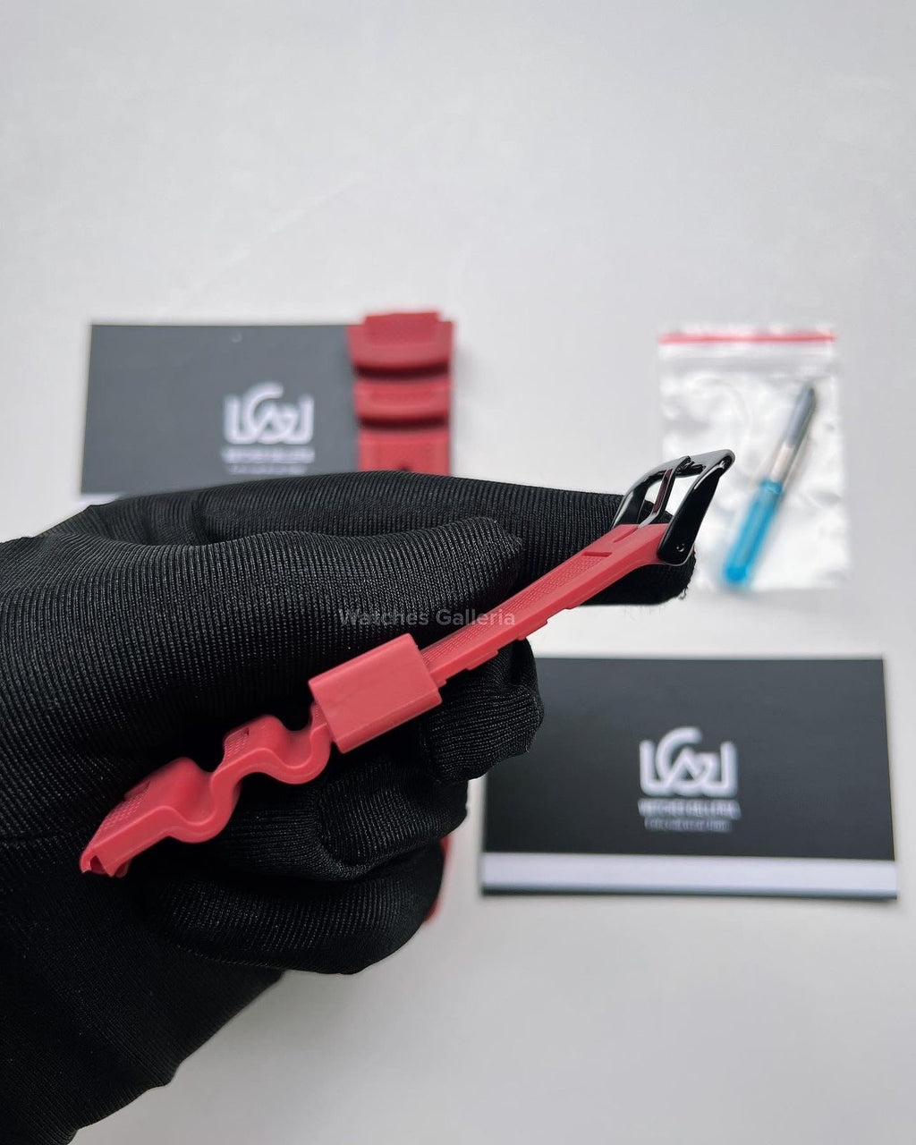 Silicon Straps (Red) For Casio W218H | F108 | AE1100 | AE1200 | SGW300 | MRW200