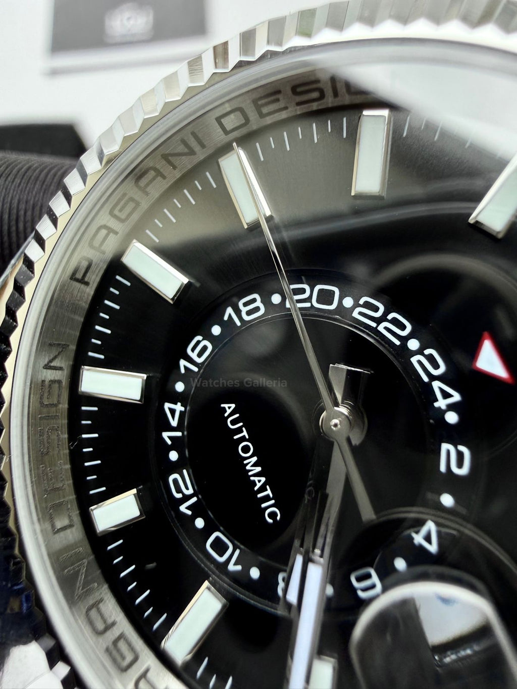 Pagani Design PD1888 Black Sky Dweller Black 40mm – First Time in Pakistan | Limited Edition Automatic GMT Watch