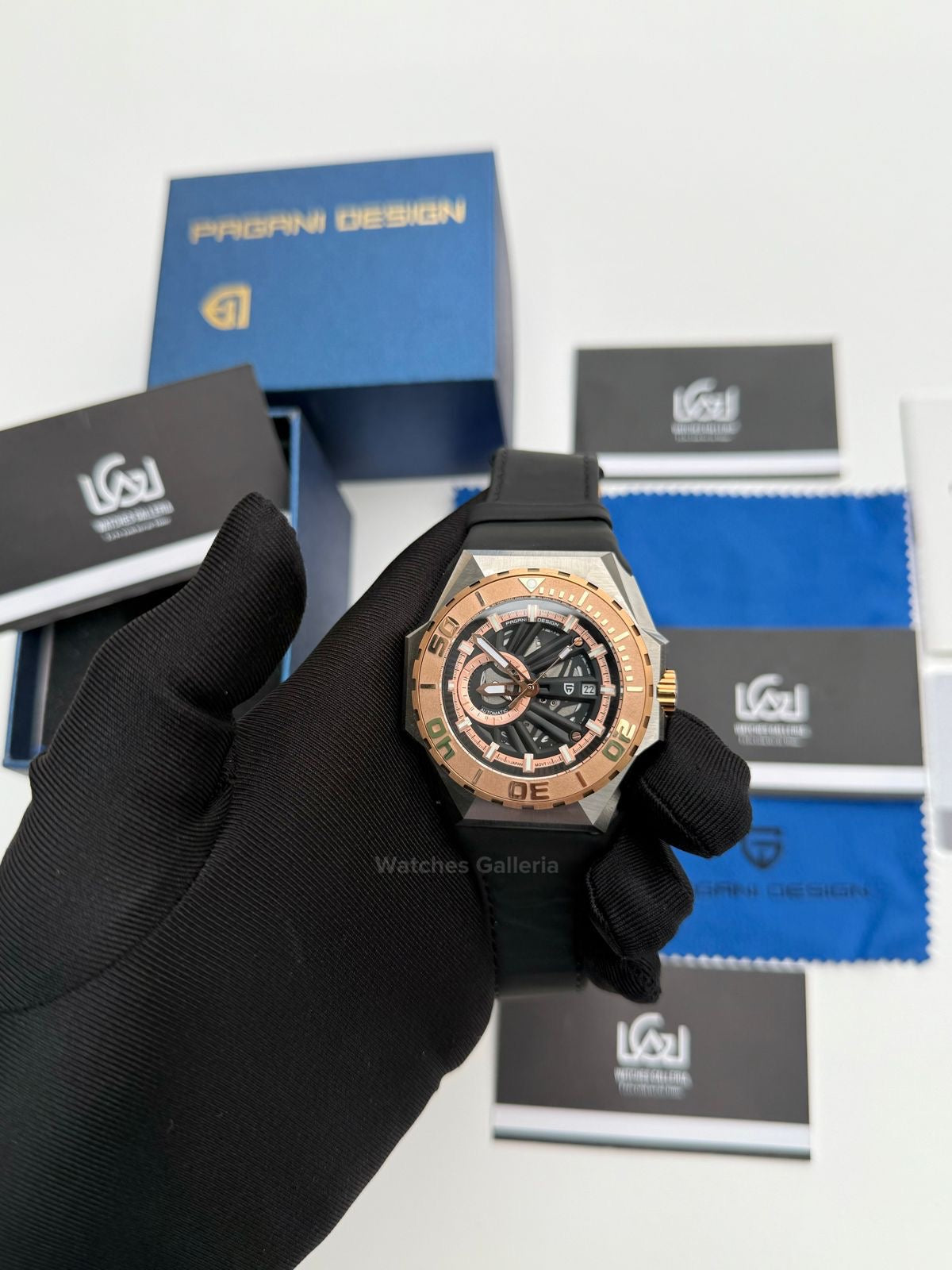 Pagani Design Werdelin Japan Automatic Movement (Gold) PDys007 Watches Galleria