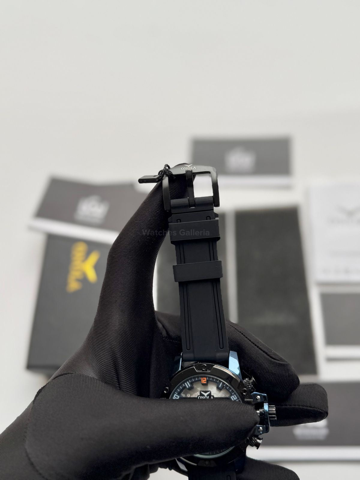 Onola Chronofighter ON6858 (Black Blue) Onola Watch