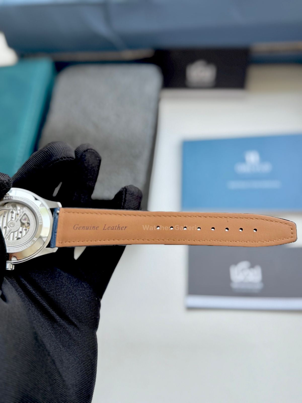 Oblvlo Grand Complications Calestial Automatic (Blue/Silver) oblvloGC Watches Galleria