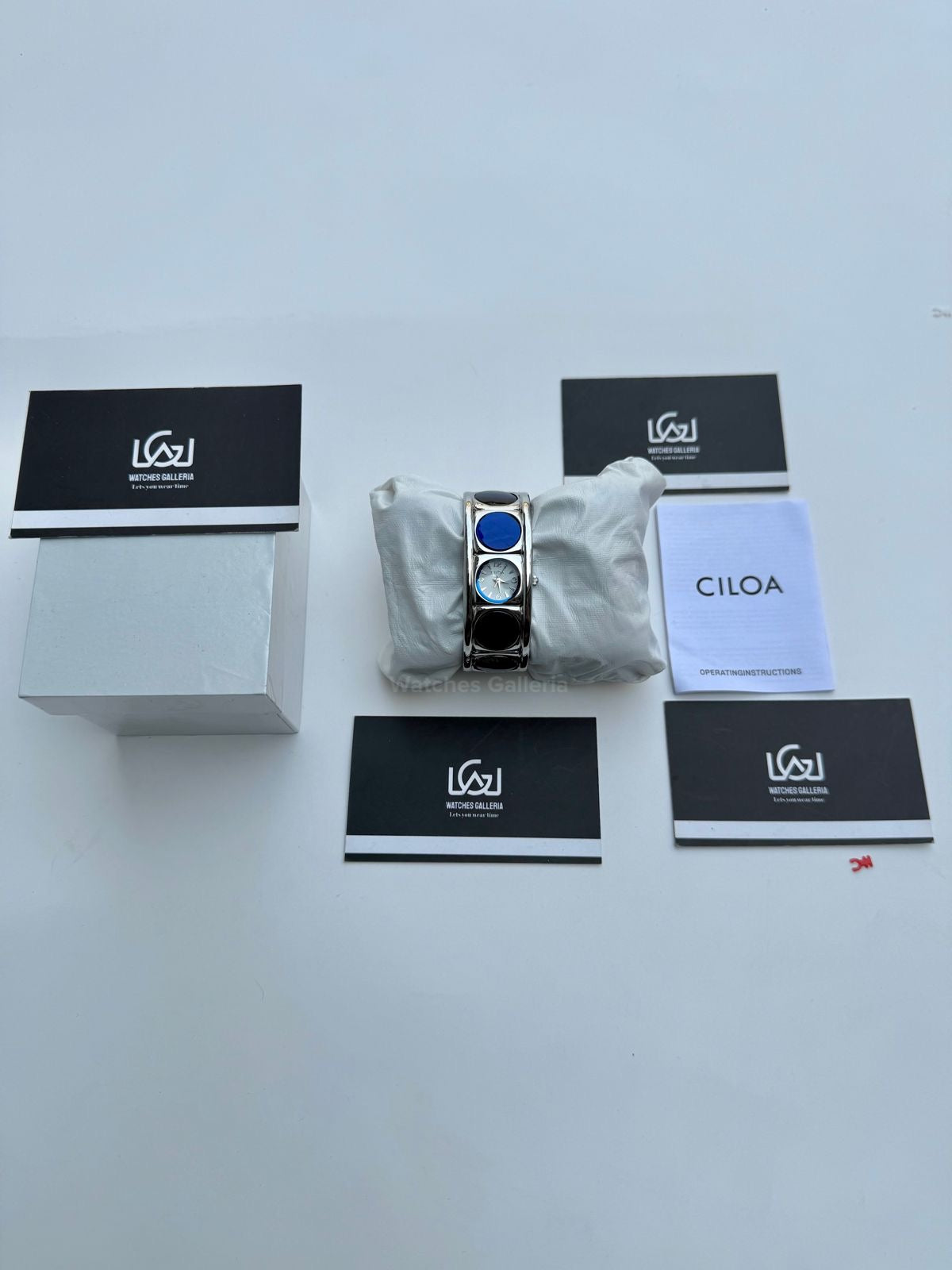 Ciloa 636 Bracelet Women Watch Quartz (Blue) Ciloa Women Watch