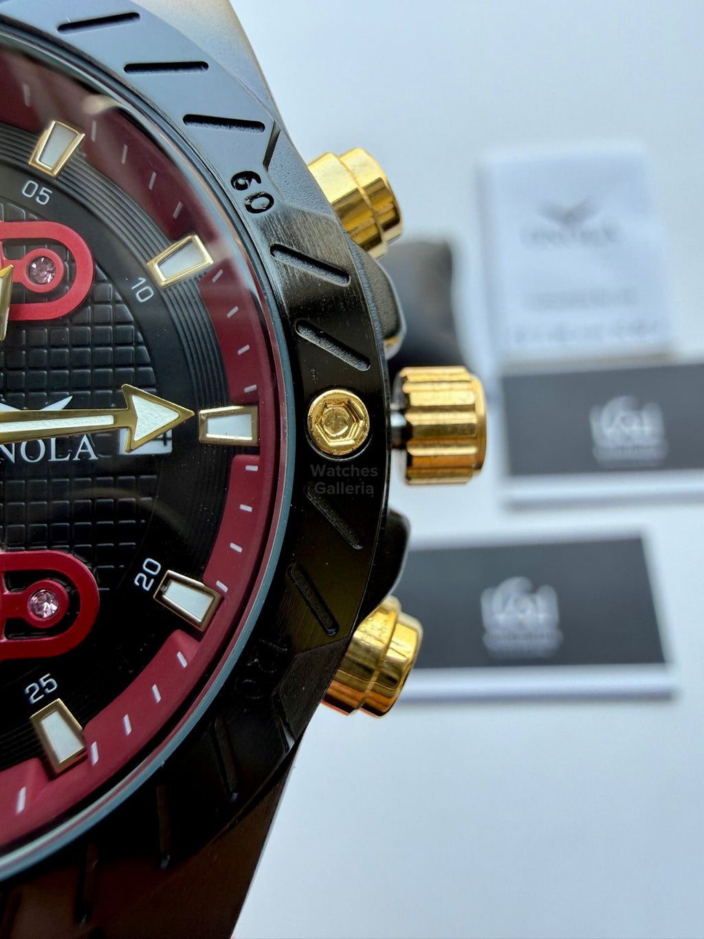 Onola 6857 Offshore Chronograph Red 46mm Quartz – Royal Oak Offshore Design