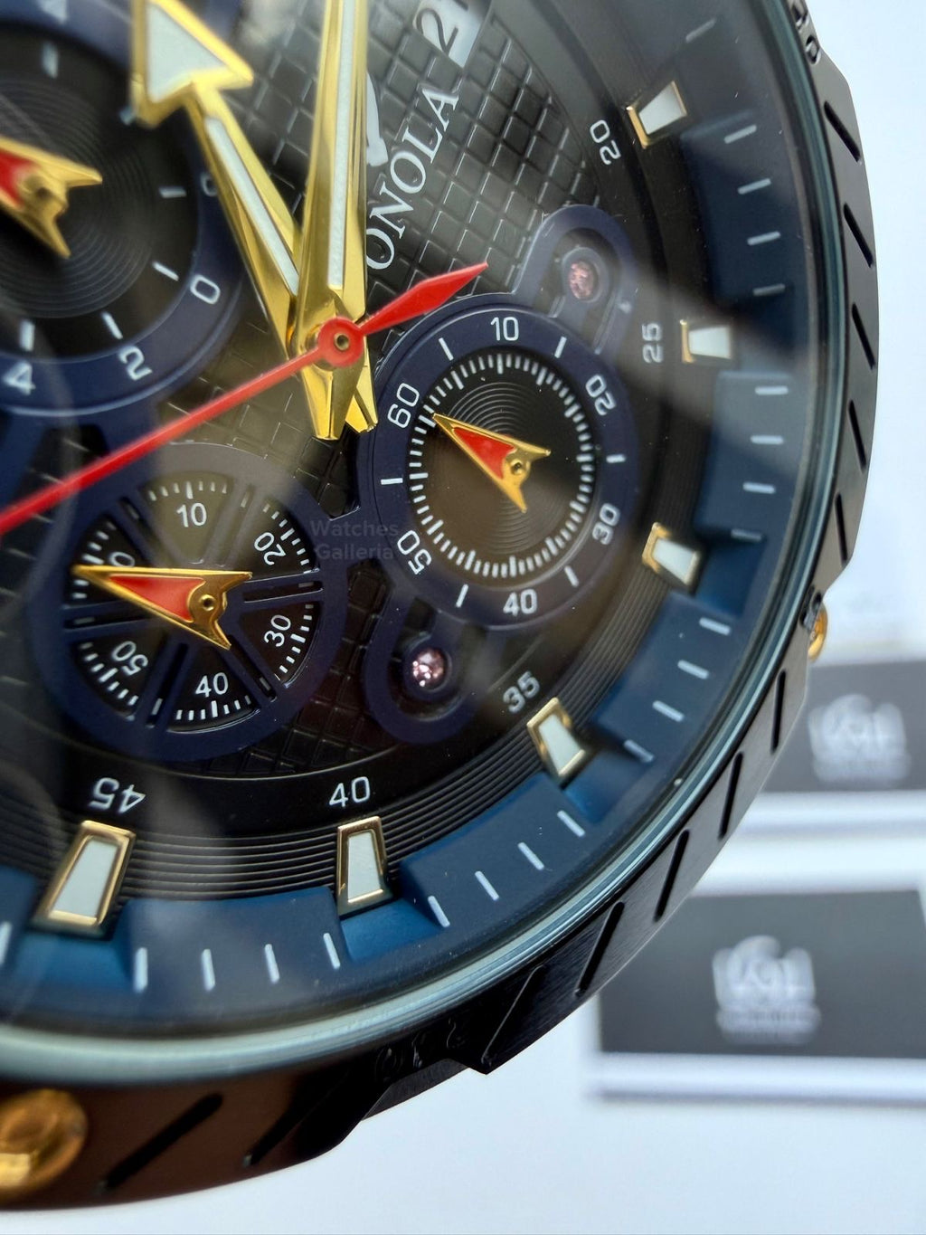 Onola 6857 Offshore Chronograph Blue 46mm Quartz – Royal Oak Offshore Design