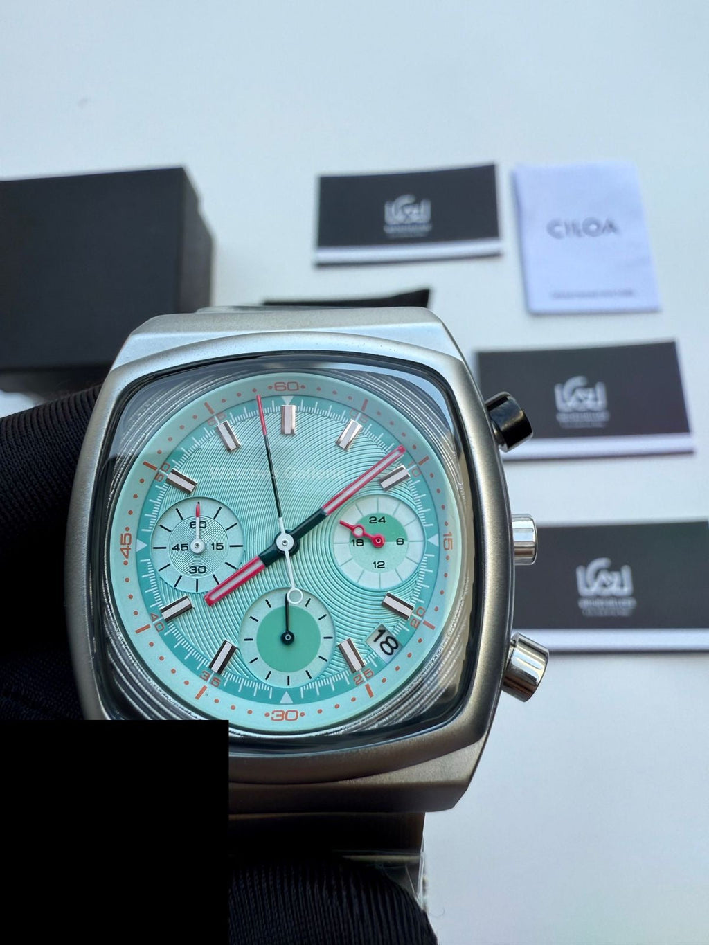 Ciloa Aqua Chronograph Steel Quartz ciloa501 Watches Galleria