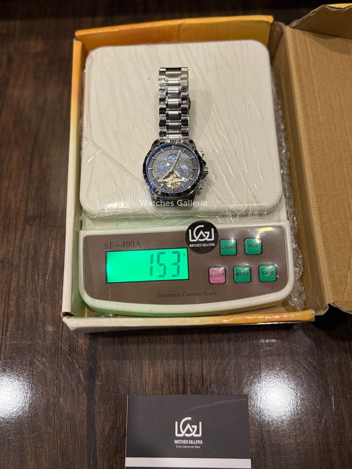 Glenaw Moonphase Automatic (Black) GL8919 Watches Galleria