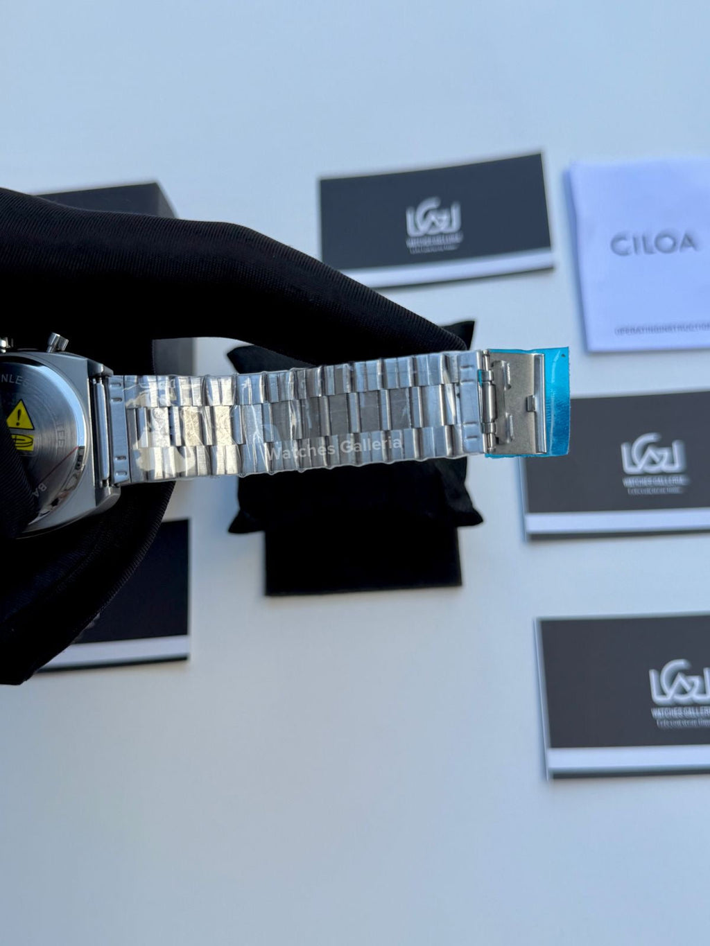Ciloa Retro Dial Chronograph (Black) ciloa501 Watches Galleria