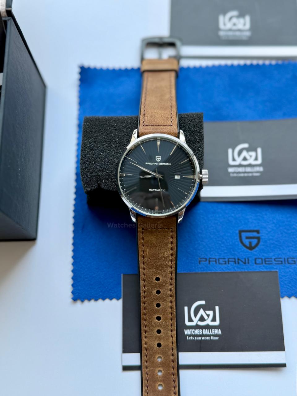Pagani Design PD2770 Cocktail Automatic Watch Brown Black Dial – Luxury Men’s Mechanical Dress Watch in Pakistan | Watches Galleria