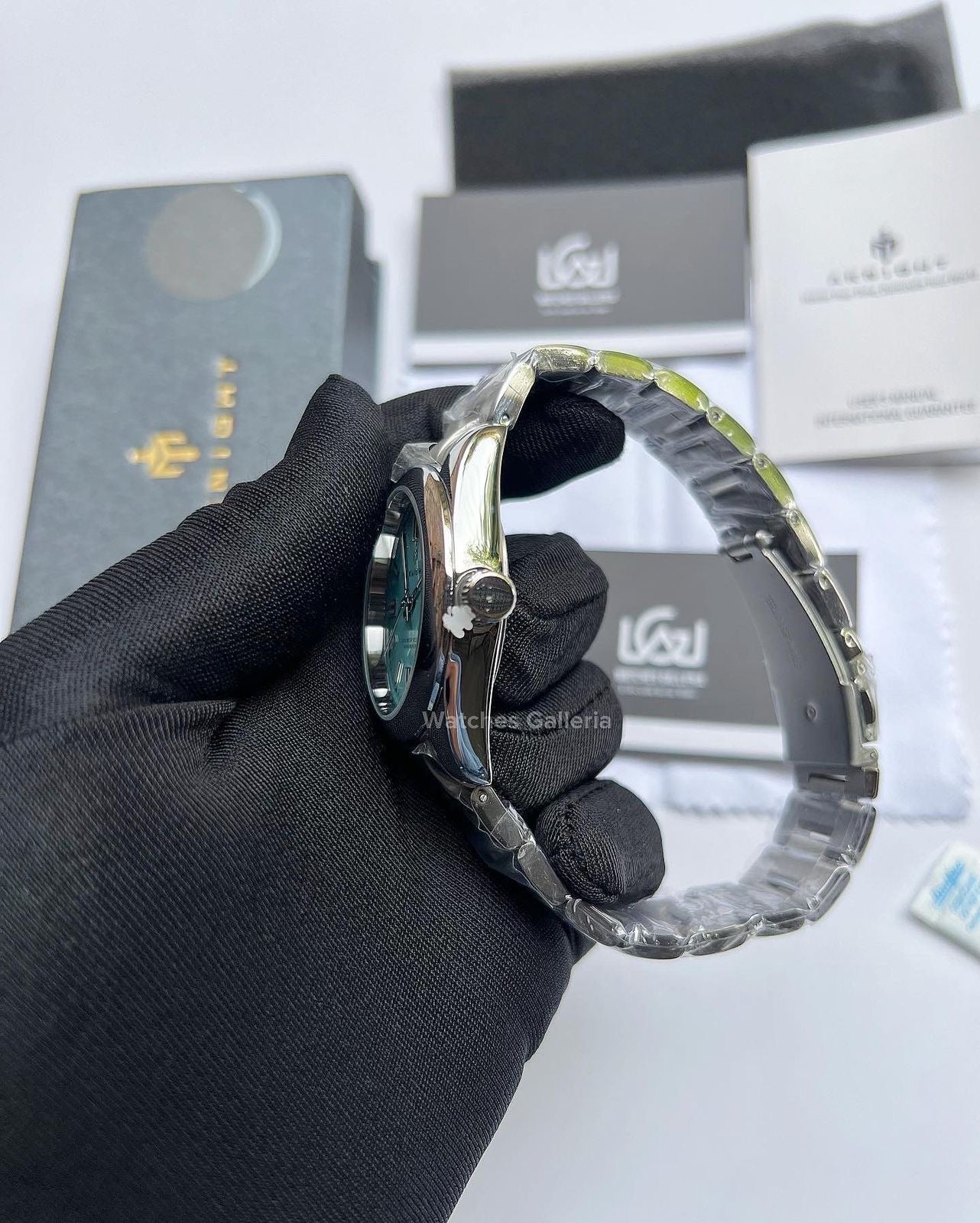 Aknight Oyster Perpetual Quartz (Tifanny Blue) AK2113