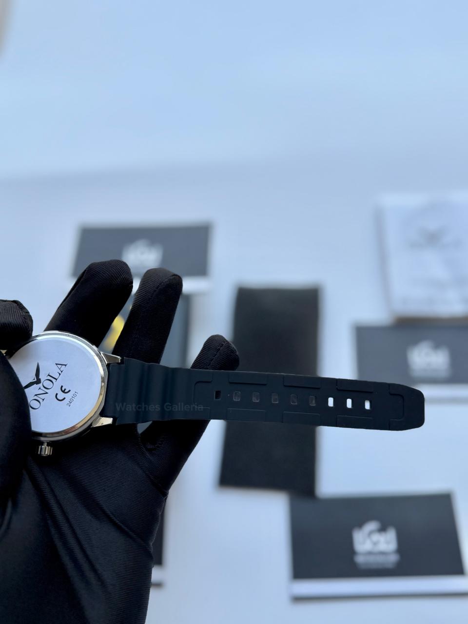 Onola 3850 Sports Diving Style Quartz (Blue/Black) Onola Pakistan