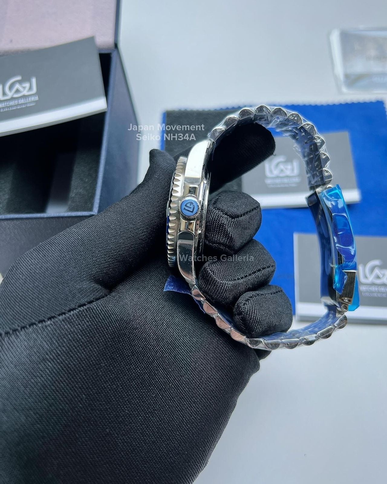 Pagani Design GMT Master Automatic Seiko NH34A (Batman) PD1662A
