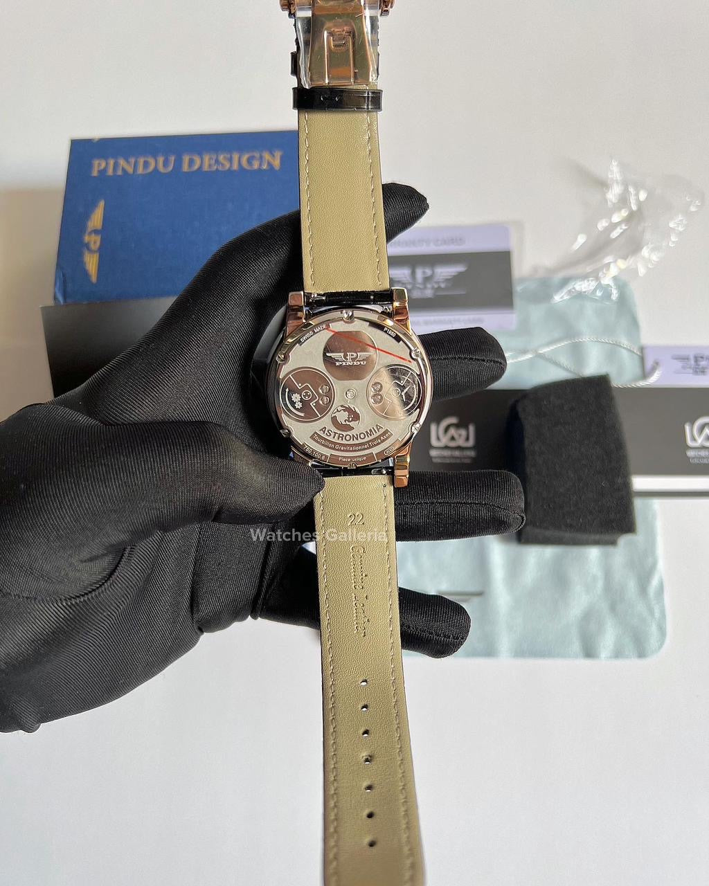 Pindu Design Astronomia Dragon Quartz (Rose Gold) P6532