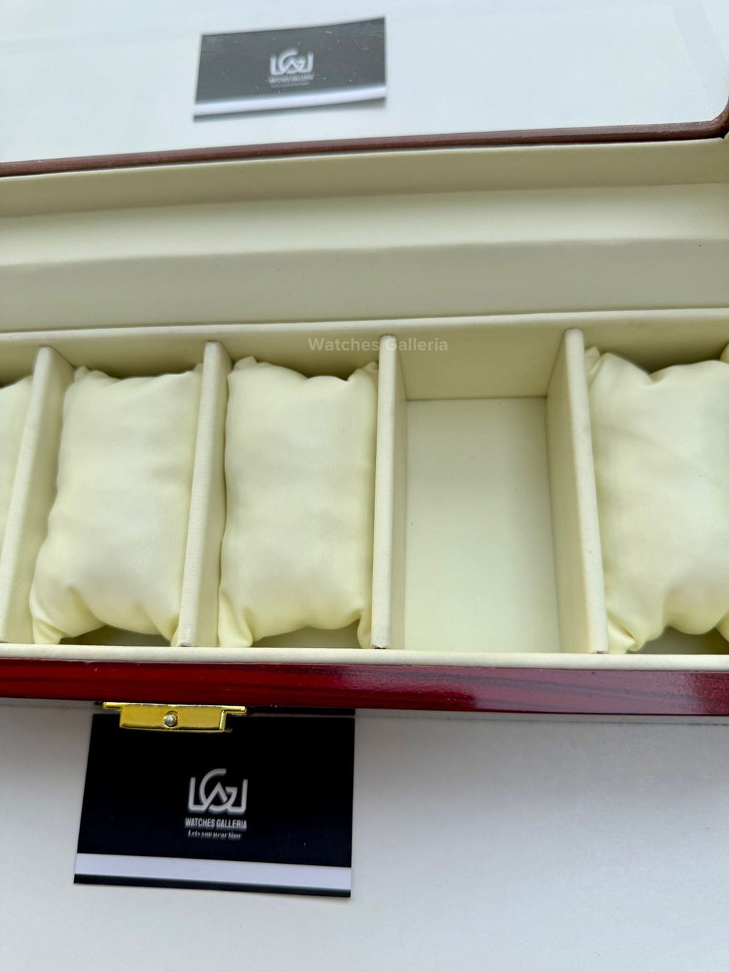 Watch Organizer Box Wooden (6 Slots) Watches Galleria