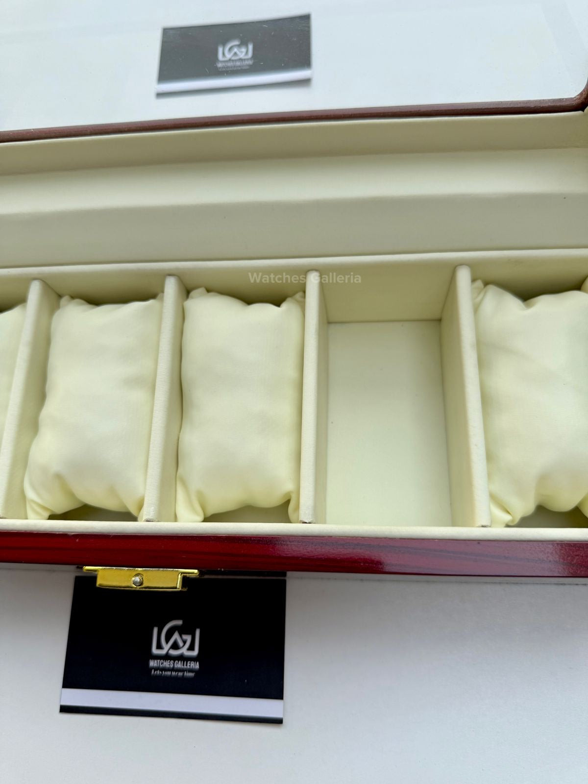 Watch Organizer Box Wooden (6 Slots) Watches Galleria