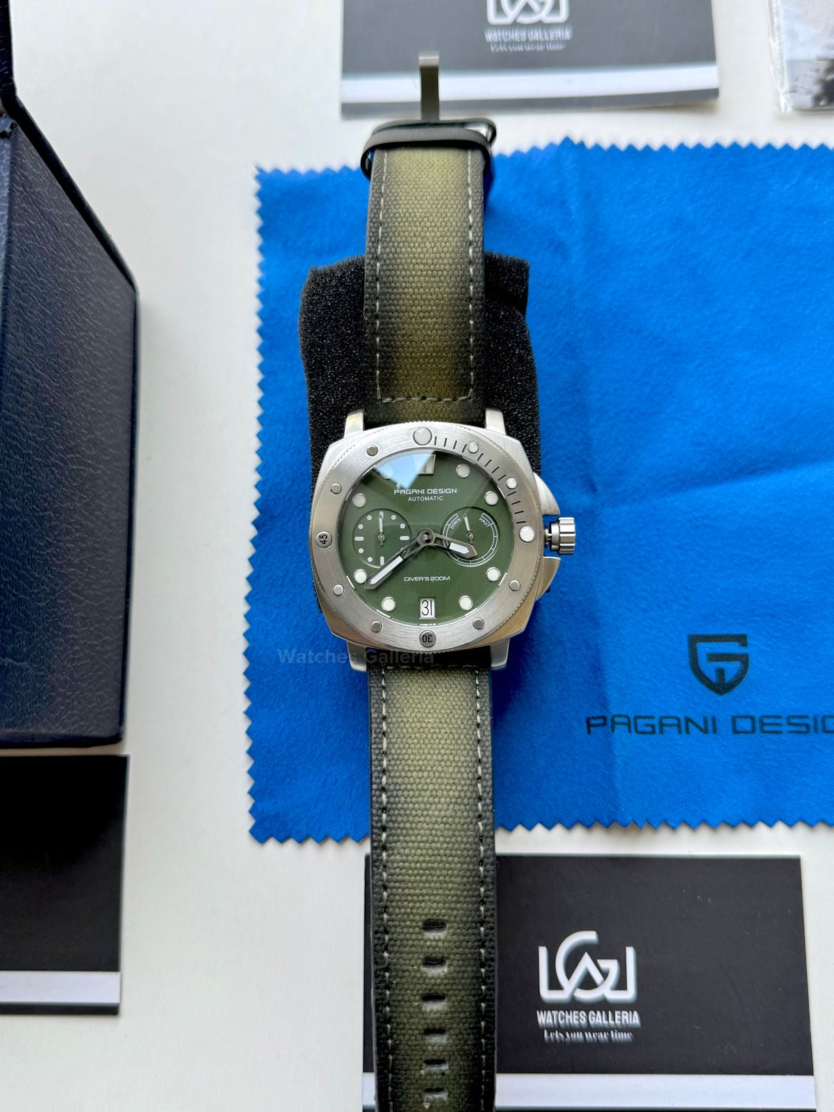 Pagani Design PD1767 Submersible Automatic (Green) Pagani Design Watch in Pakistan