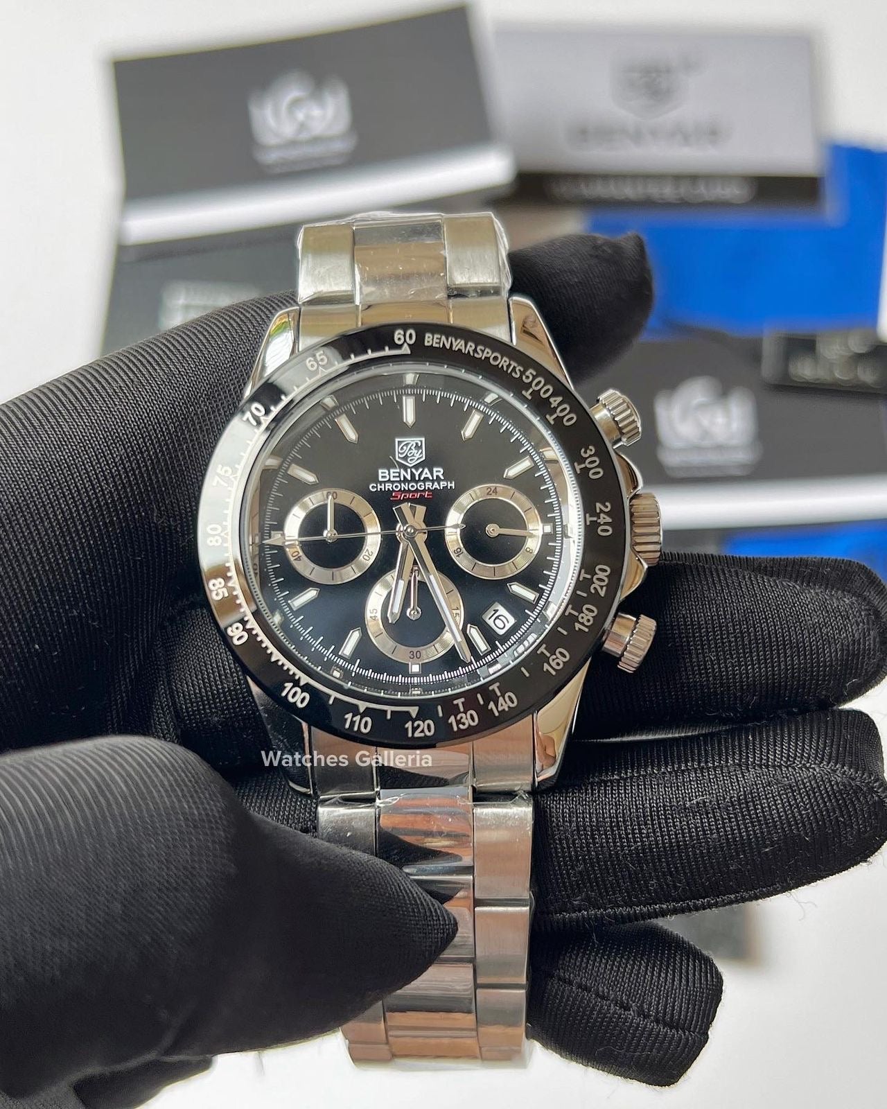 Benyar Daytona Quartz (Black) BY5169