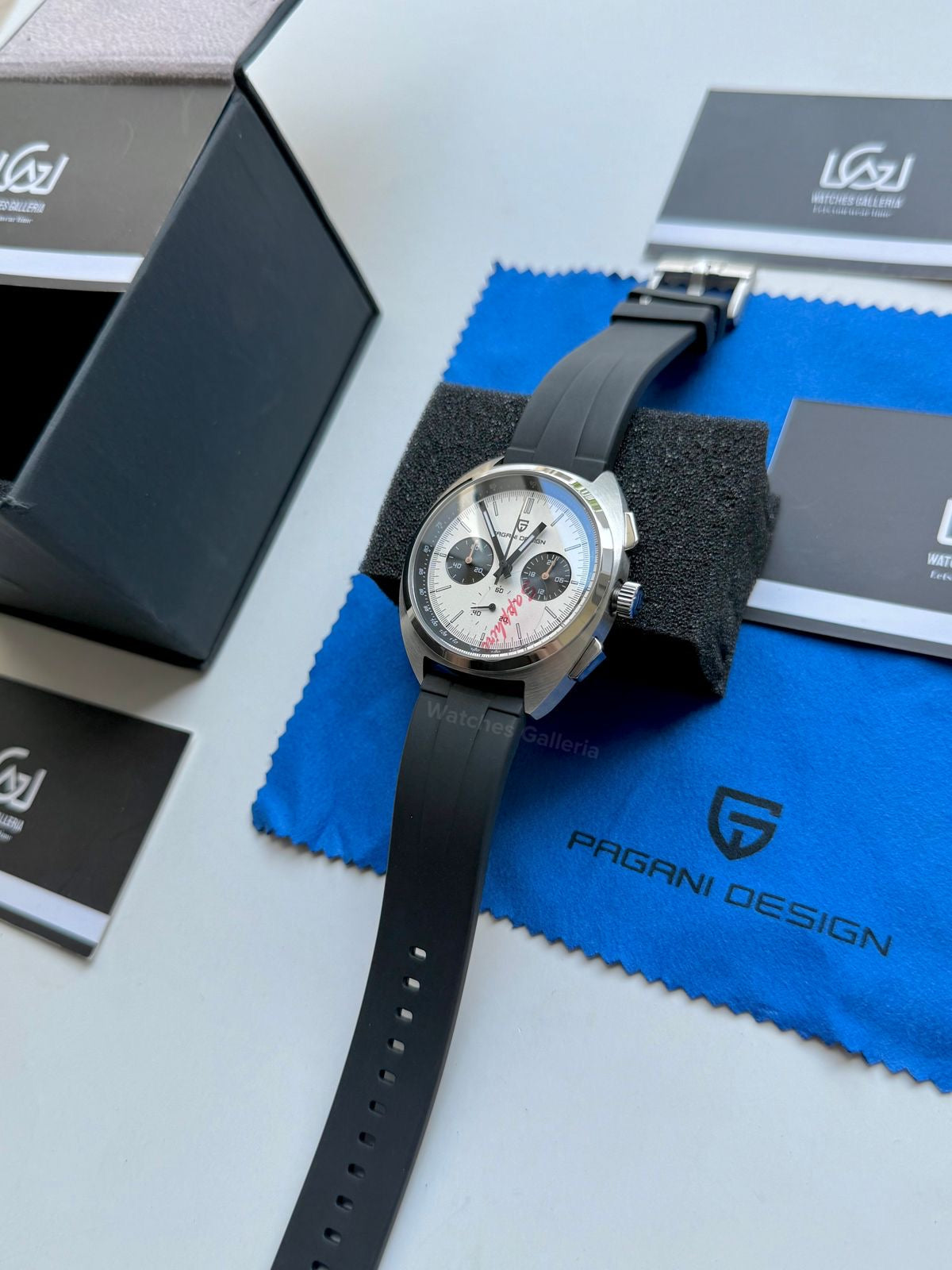 Pagani Design Vintage Chronograph Quartz PD1782 (White) Pagani Design in Pakistan