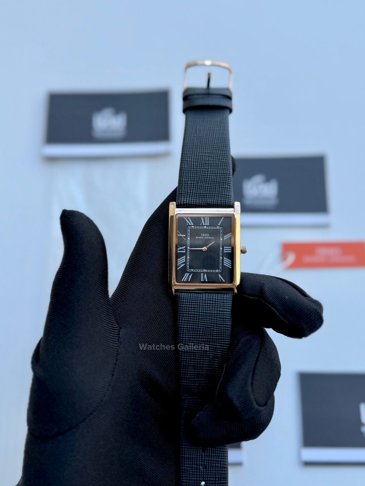 IBSO Tank Watch (Black) IBSO2232 Watches Galleria