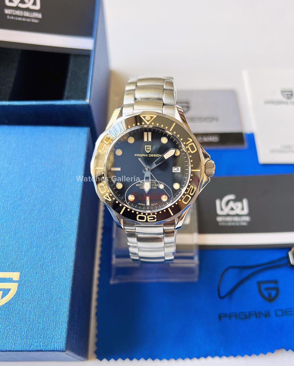 Pagani Design Seamaster James Bond Automatic (Black) PD1667