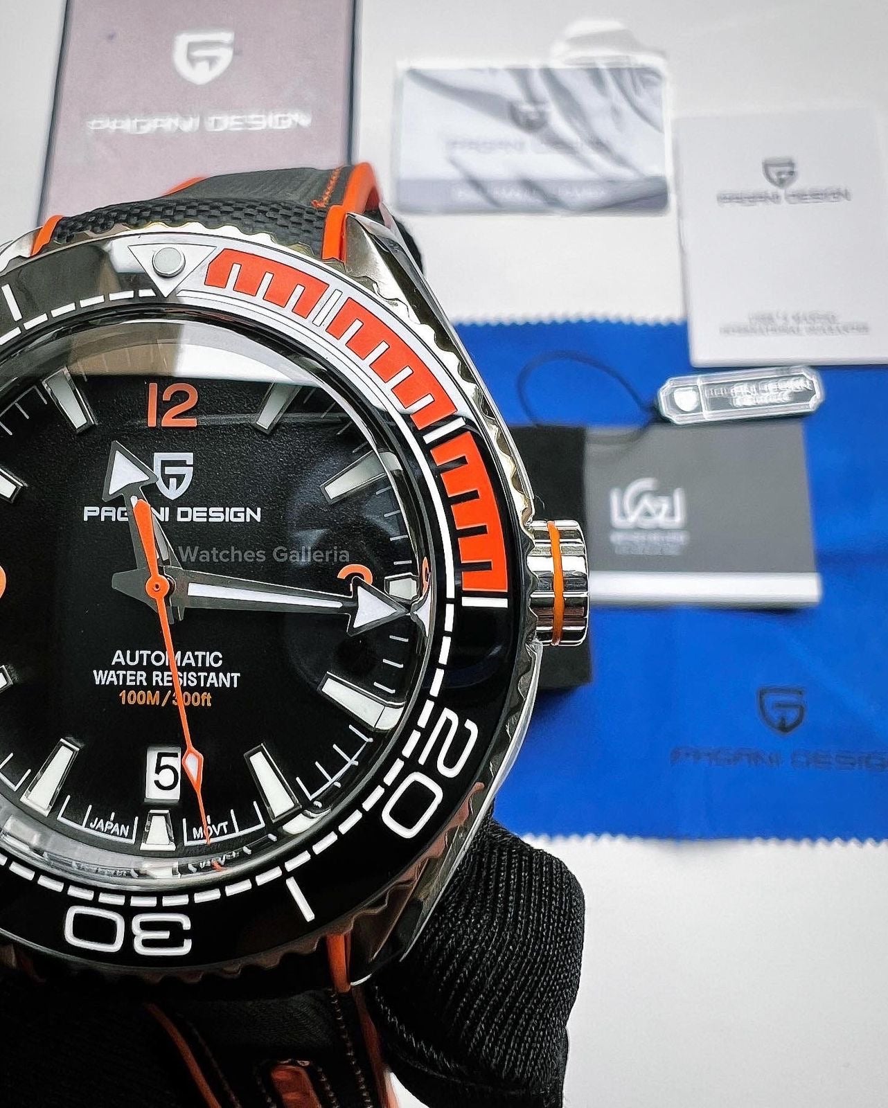 Pagani Design Sea Master Planet Ocean (Orange) PD1679