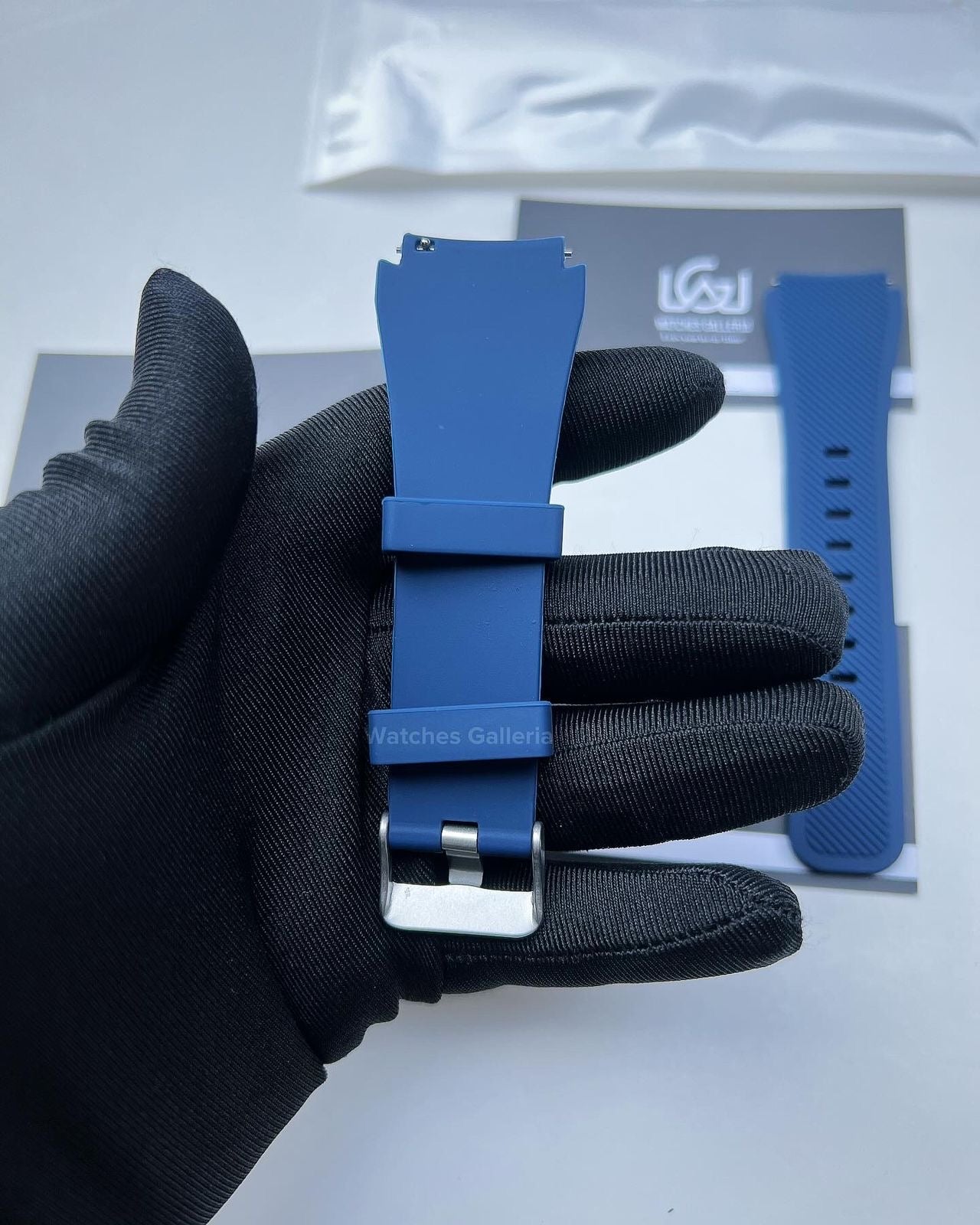 Rubber Straps for Samsung Gear S3 & Huawei GT46mm (Blue)
