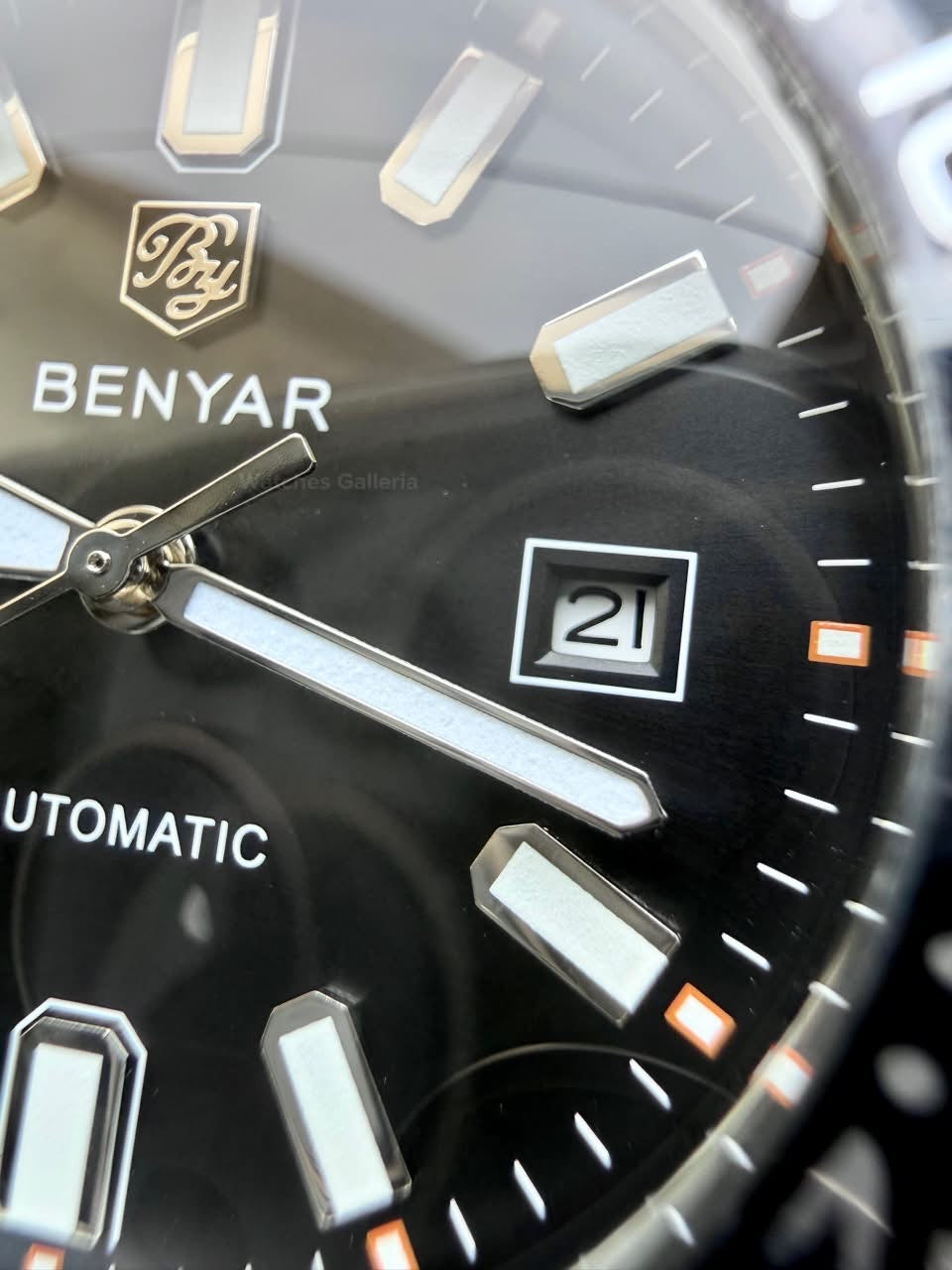 Benyar BY5211 Turtle Automatic Black Dial Luxury Men’s Watch in Pakistan – Stainless Steel Automatic Watch
