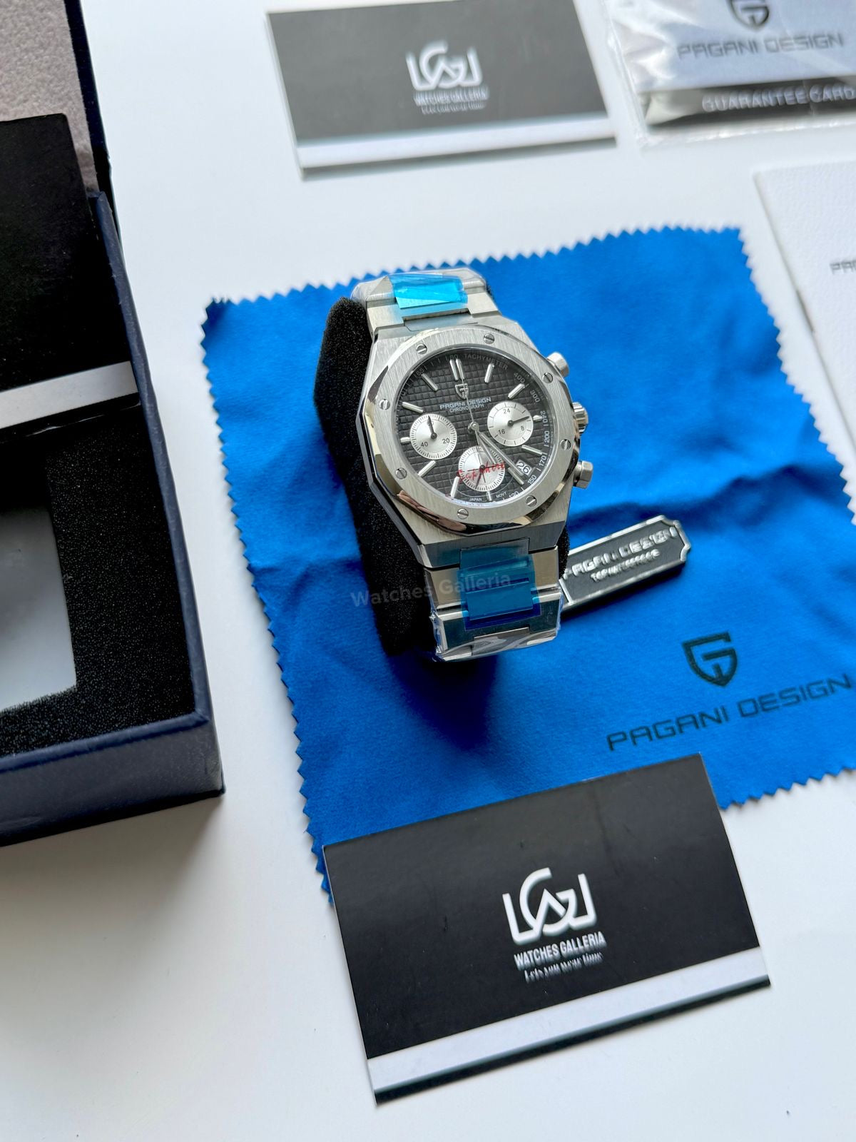 Pagani Design PD1707 Royal Oak Chronograph (Black Dial) Pagani Design Pakistan