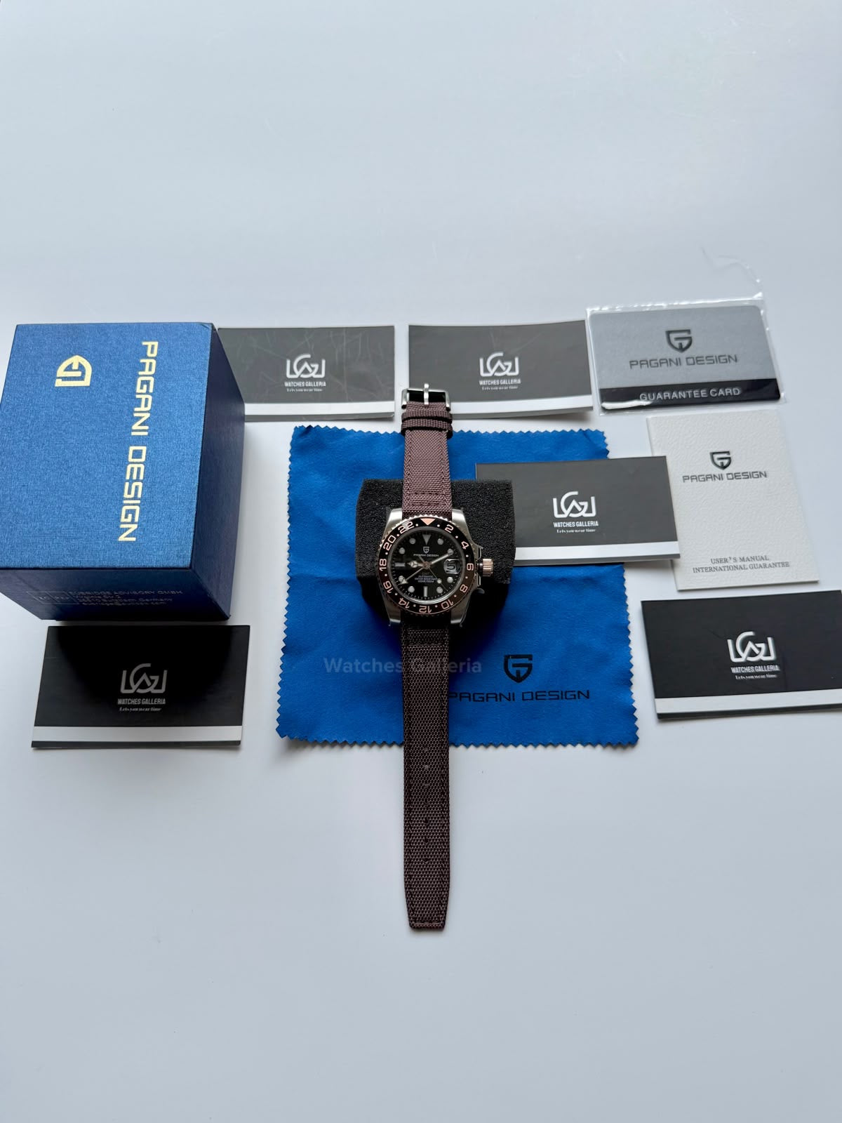 Pagani Design PD1662 GMT Master II Rootbeer Automatic GMT Watch – Limited Edition, Two-Tone Jubilee Stainless Steel Bracelet, Ceramic Rotating Bezel, Sapphire Crystal & Dual Time Zone