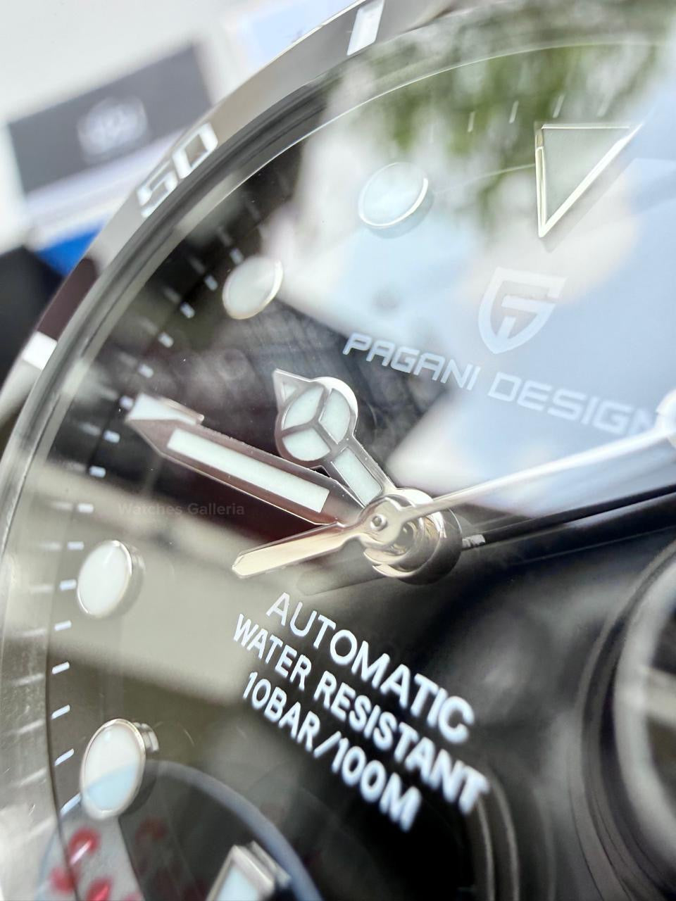 Pagani Design Watch PD1639 Submariner Automatic (Black) Pagani Design in Pakistan