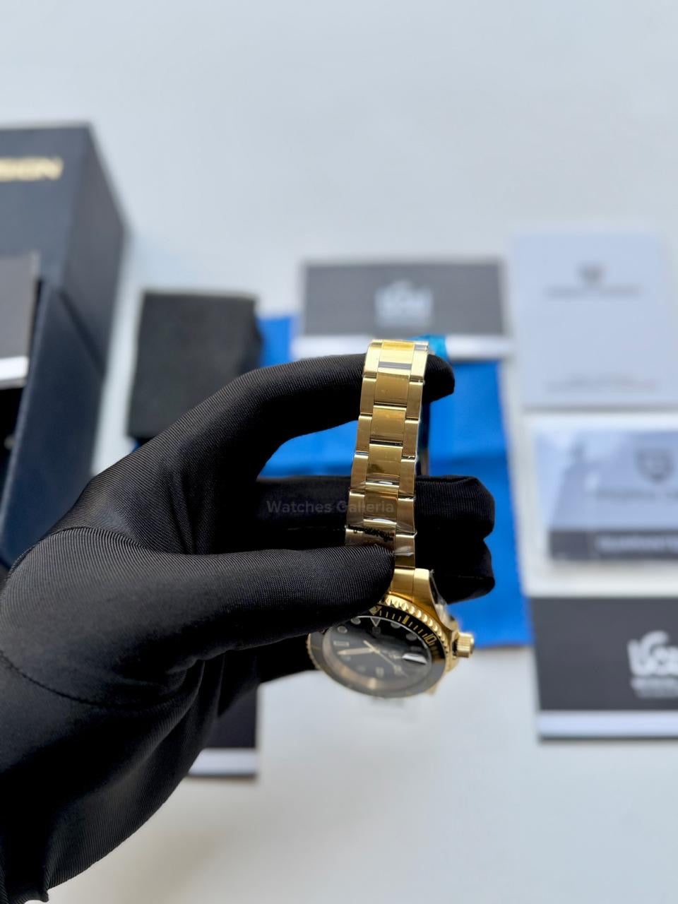 Pagani Design PD1661 Submariner (Gold Black) Pagani Design in Pakistan