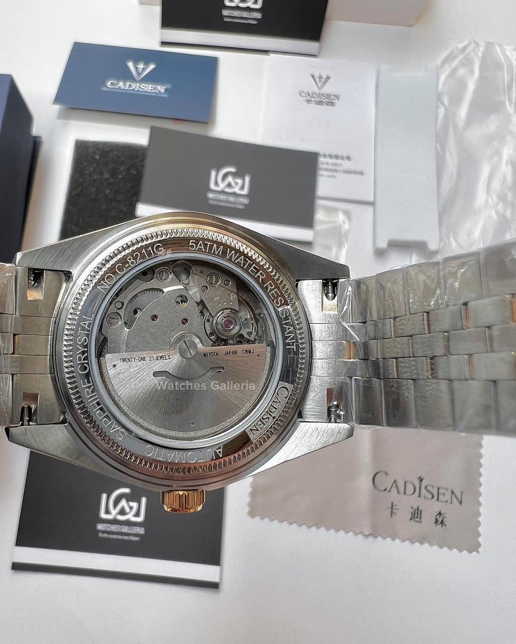 Cadisen Datejust Wimbeldon Automatic (Two Tone) C8211