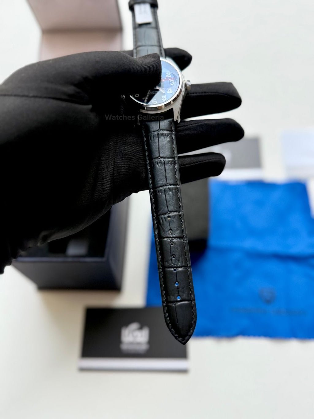 Pagani Design PD1717 Spirit Pilot (Blue/Black Leather Exclusive) Pagani Design Watch Pakistan