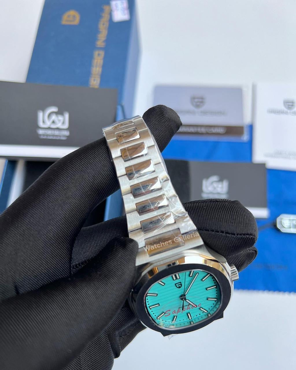 Pagani Design Nautilus Automatic (Tifanny Blue) PD1728