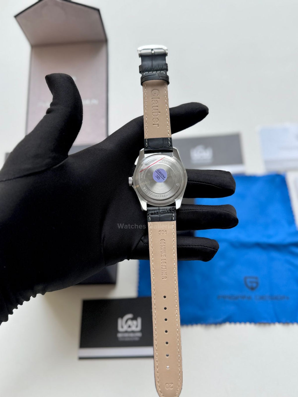 Pagani Design PD1717 Spirit Pilot (Blue/Black Leather Exclusive) Pagani Design Watch Pakistan